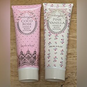 Amber Glow Pink Vanilla/ /Coco Rose Hand & Body Lotion -